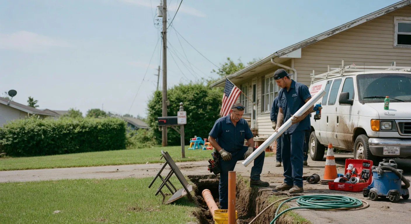 Sewer Line Inspection in Lewisville, TX